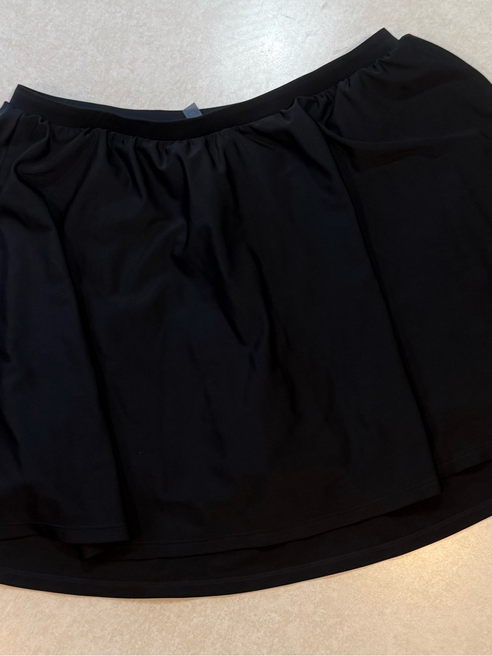 torrid Black Swim Skirt Bikini Bottom with Flared Hem Sz 0